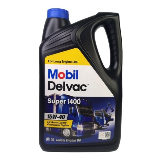 Nhớt Mobil Delvac 1400 Super 15W-40 5L
